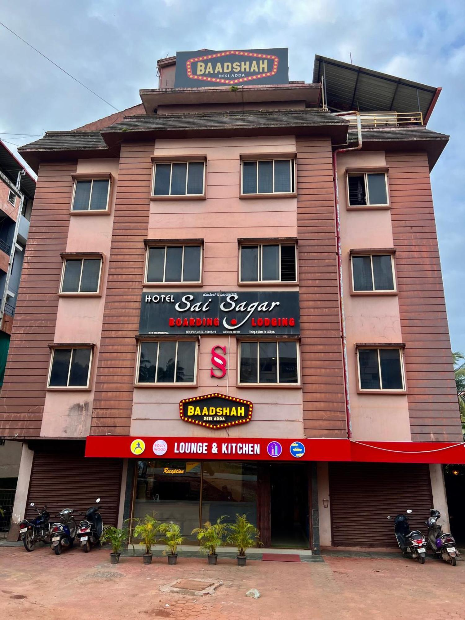Hotel Sai Sagar Manipal Exterior foto